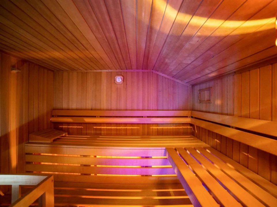 Finnische Sauna